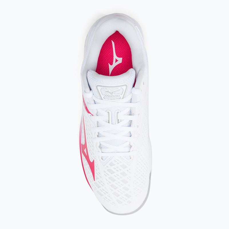 Кросівки для тенісу жіночі Mizuno Wave Exceed Tour 4 CC білі 61GA207164 6