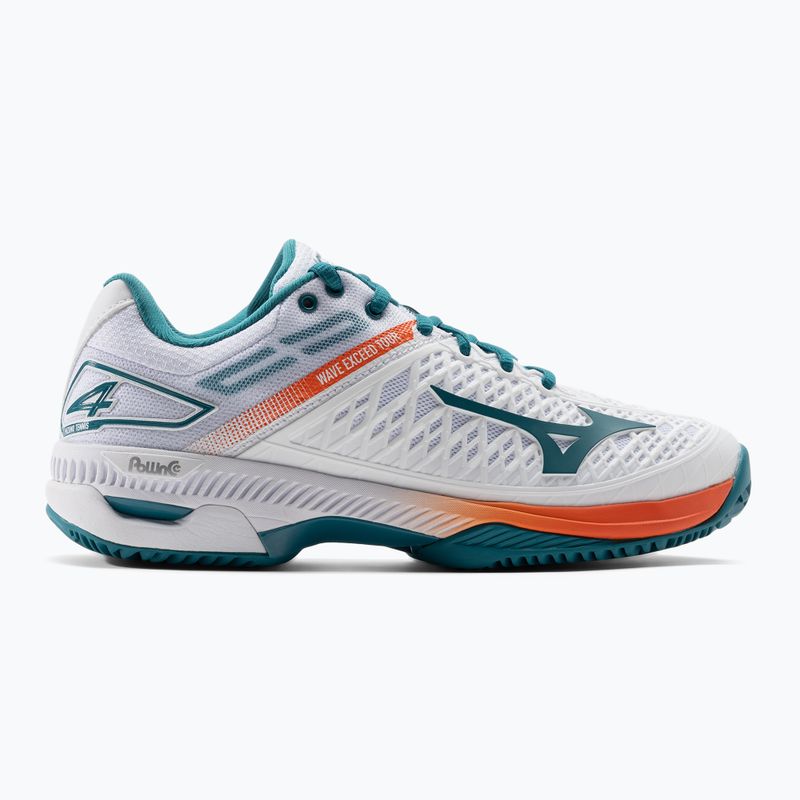 Кросівки для тенісу Mizuno Aw21 Wave Exceed Tour 4 Cc білі 61GC207485 2