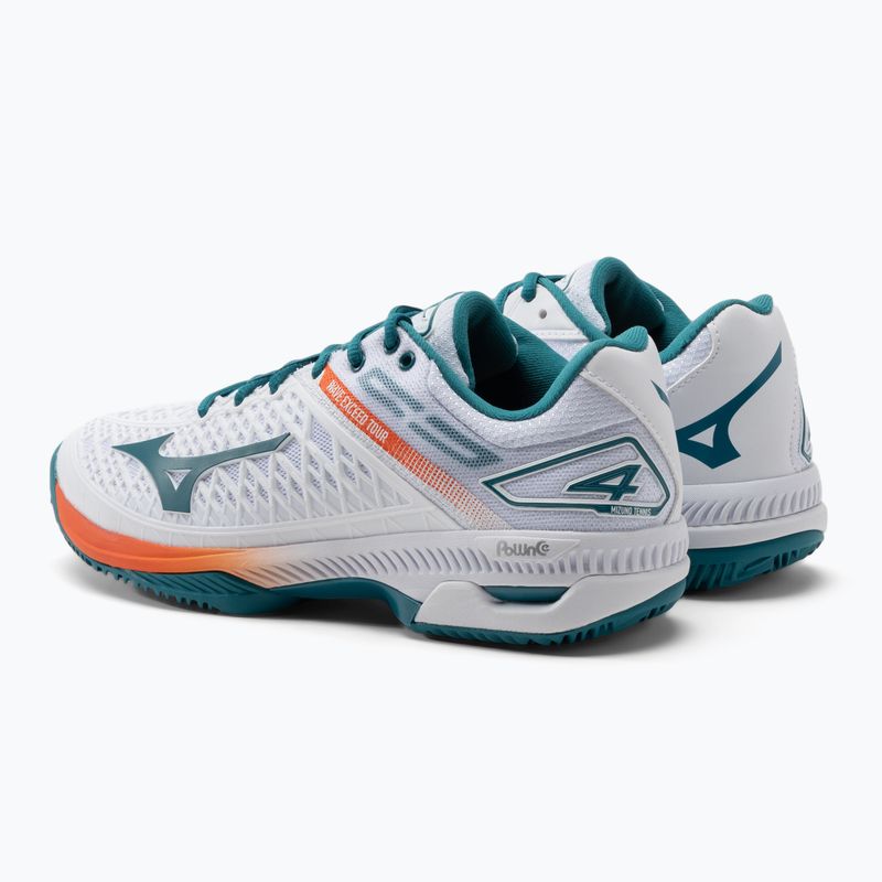 Кросівки для тенісу Mizuno Aw21 Wave Exceed Tour 4 Cc білі 61GC207485 3
