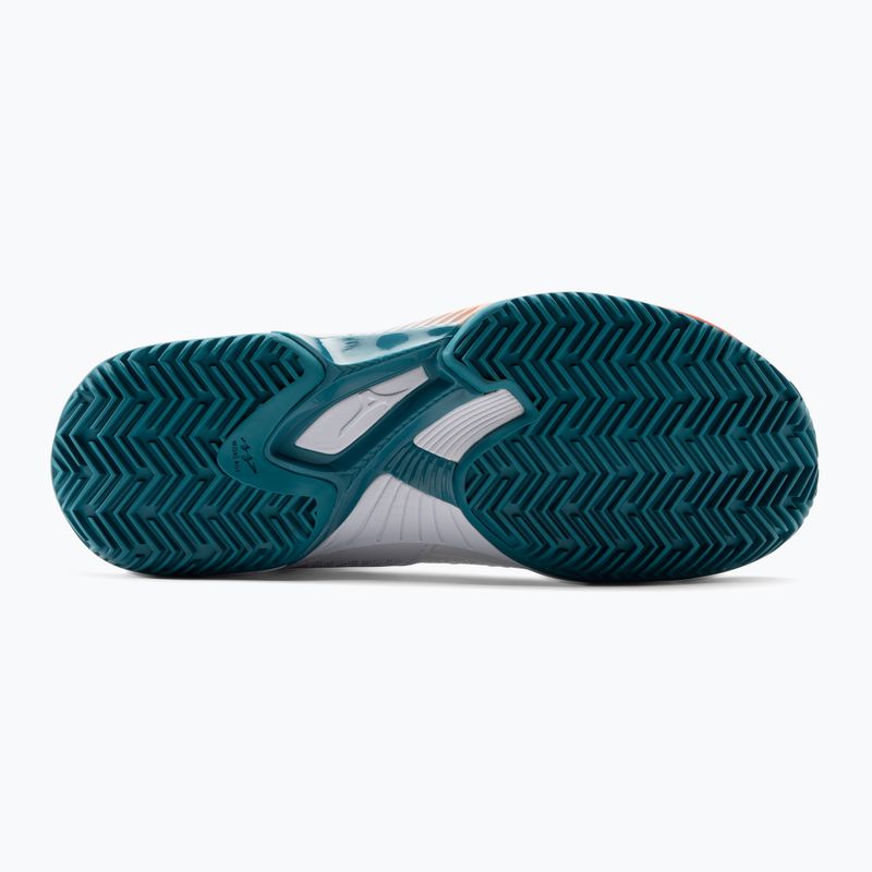 Кросівки для тенісу Mizuno Aw21 Wave Exceed Tour 4 Cc білі 61GC207485 4