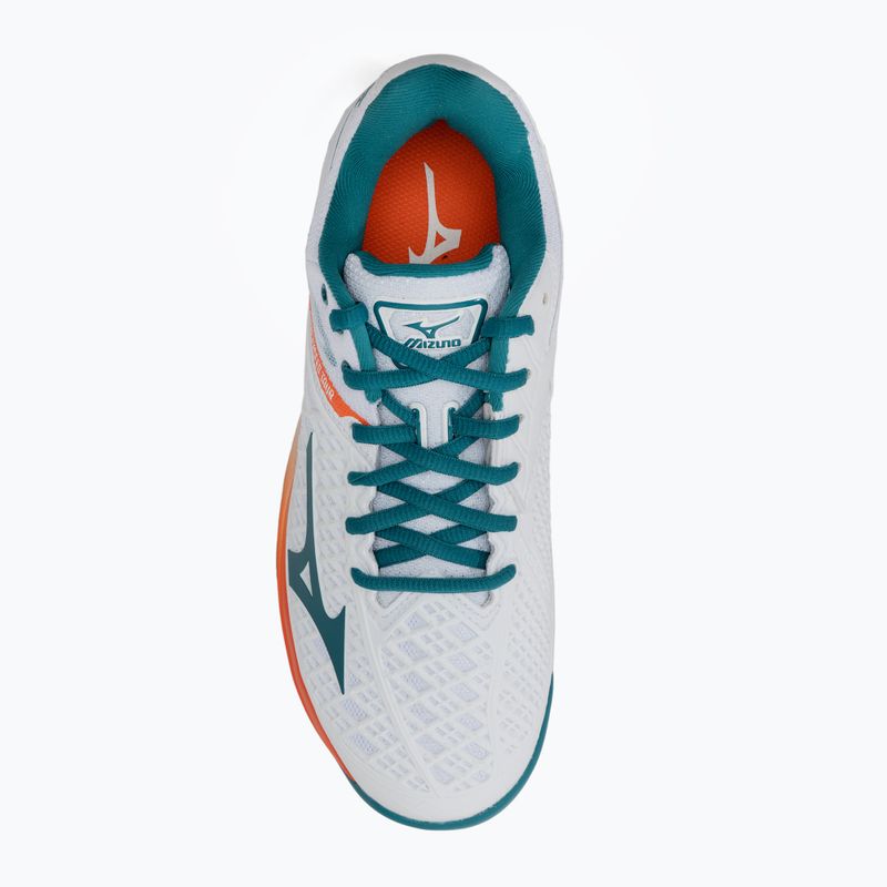 Кросівки для тенісу Mizuno Aw21 Wave Exceed Tour 4 Cc білі 61GC207485 6