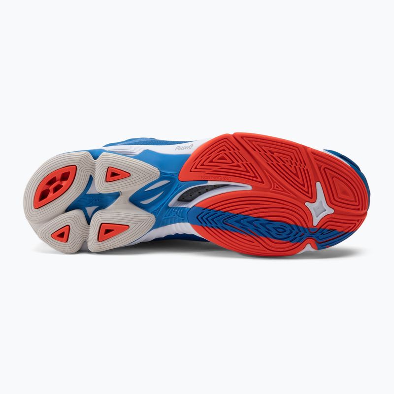 Кросівки волейбольні Mizuno Wave Lightning Z6 Mid блакитні V1GA200524 4