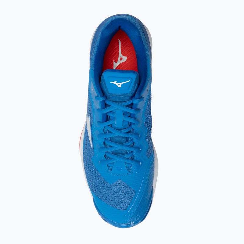 Взуття гандбольне Mizuno Wave Stealth V блакитні X1GA180024 6