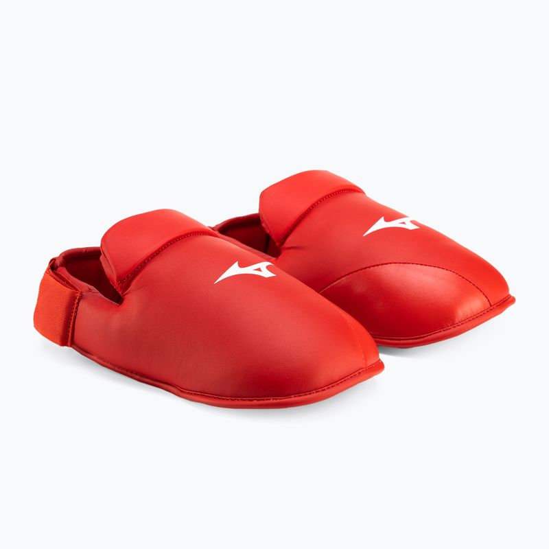 Протектори для стоп Mizuno червоні 23EHA10362