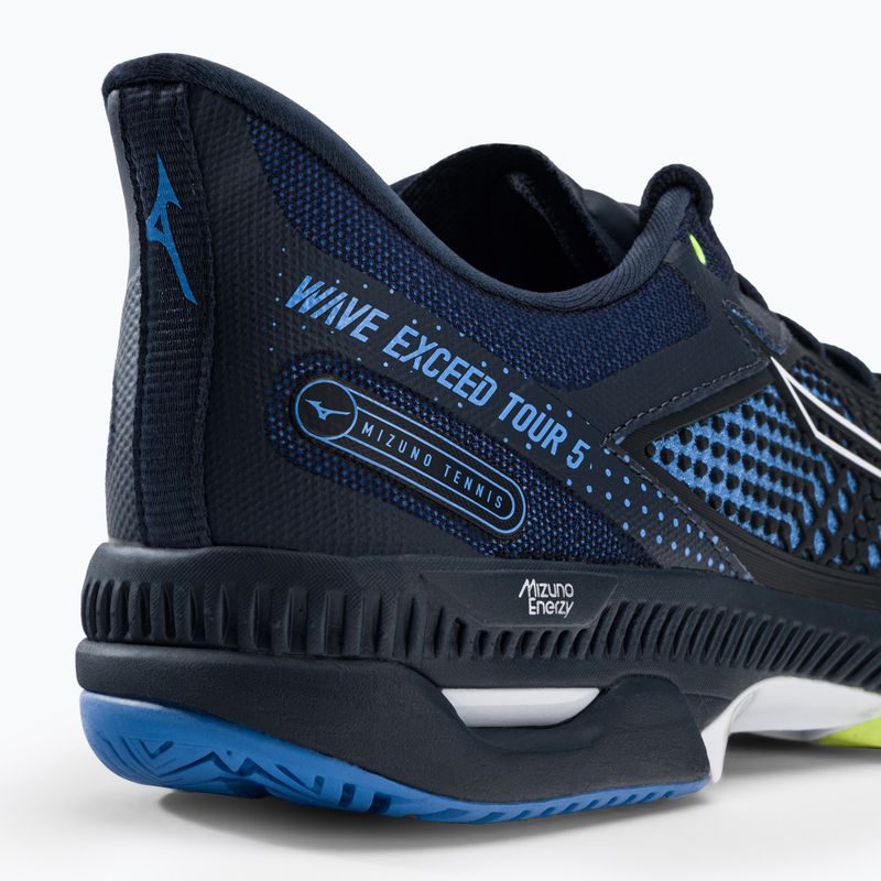 Кросівки для тенісу чоловічі Mizuno Wave Exceed Tour 5AC сині 61GA2270 8