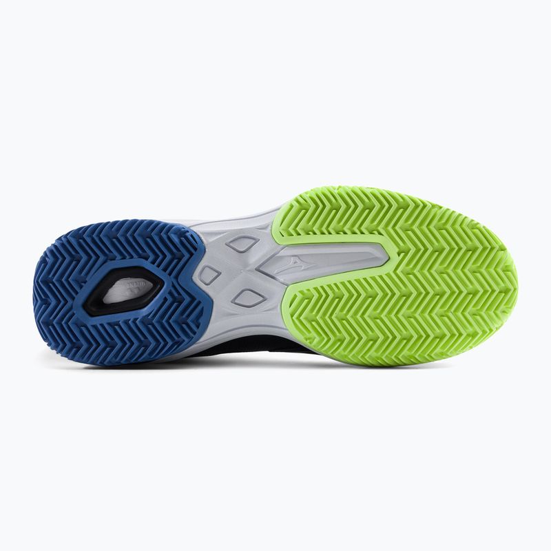 Кросівки для тенісу чоловічі Mizuno Wave Exceed Light CC чорні 61GC2220 4