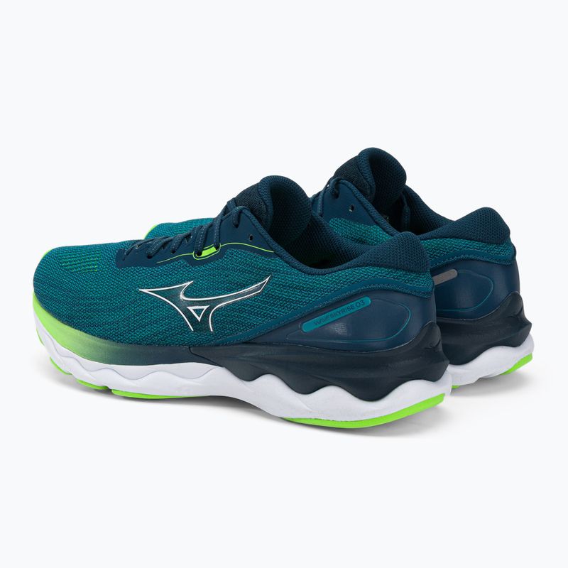 Кросівки для бігу чоловічі Mizuno Wave Skyrise 3 блакитні J1GC220901 4