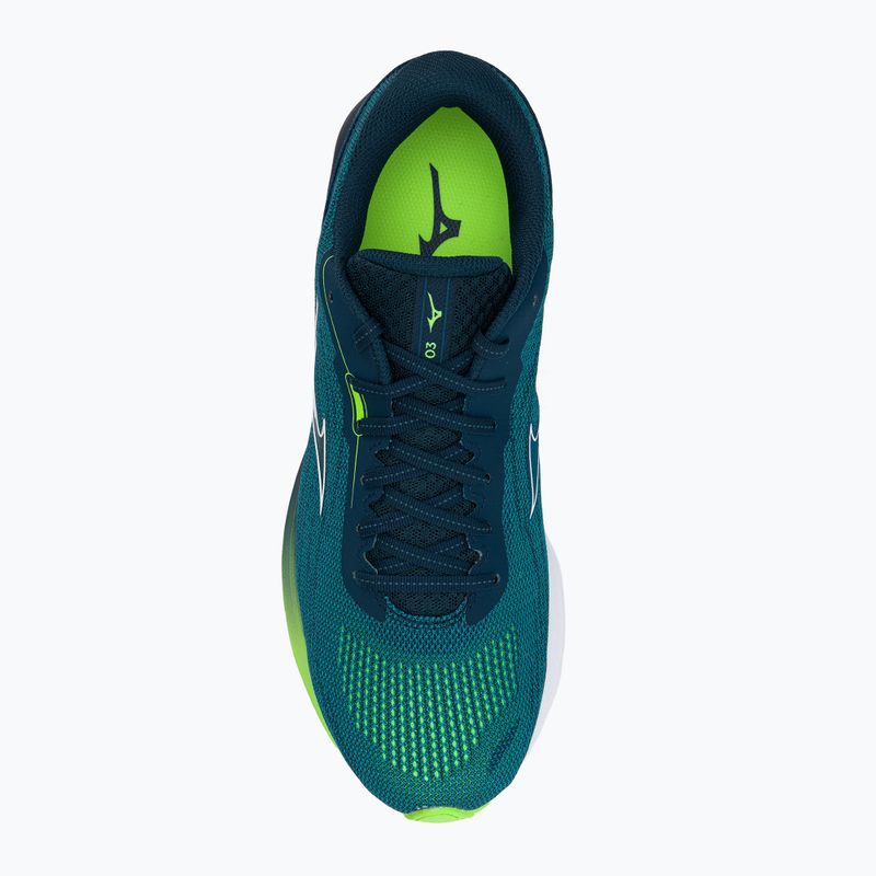 Кросівки для бігу чоловічі Mizuno Wave Skyrise 3 блакитні J1GC220901 7