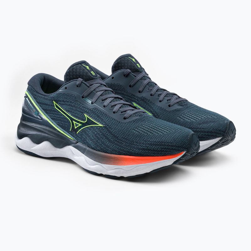 Кросівки для бігу чоловічі Mizuno Wave Skyrise 3 блакитні J1GC220981 6