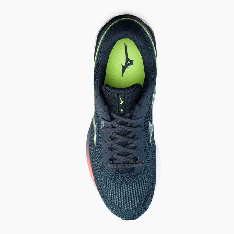 Кросівки для бігу чоловічі Mizuno Wave Skyrise 3 блакитні J1GC220981 7