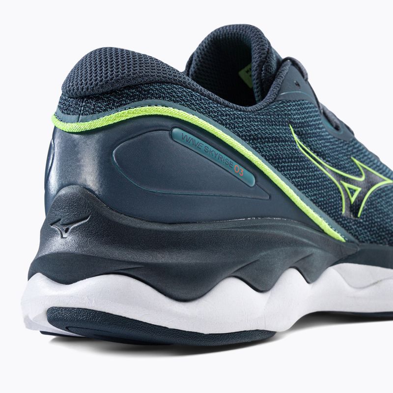 Кросівки для бігу чоловічі Mizuno Wave Skyrise 3 блакитні J1GC220981 9