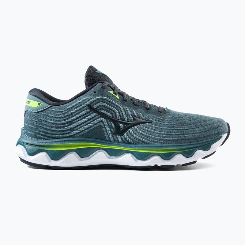 Кросівки для бігу чоловічі Mizuno Wave Horizon 6 блакитні J1GC222615 2