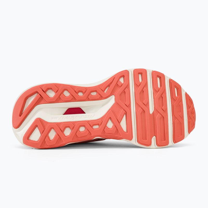 Кросівки для бігу жіночі Mizuno Wave Horizon 6 garnet rose/rose copper/persimmon 5