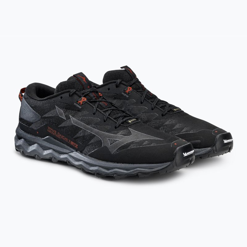 Кросівки для бігу чоловічі Mizuno Wave Daichi 7 GTX чорні J1GJ225638 5