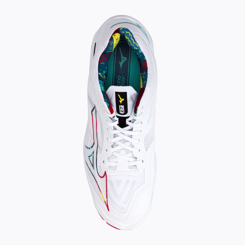 Кросівки волейбольні чоловічі Mizuno Wave Lightning Z7 Mid білі V1GA225048 6