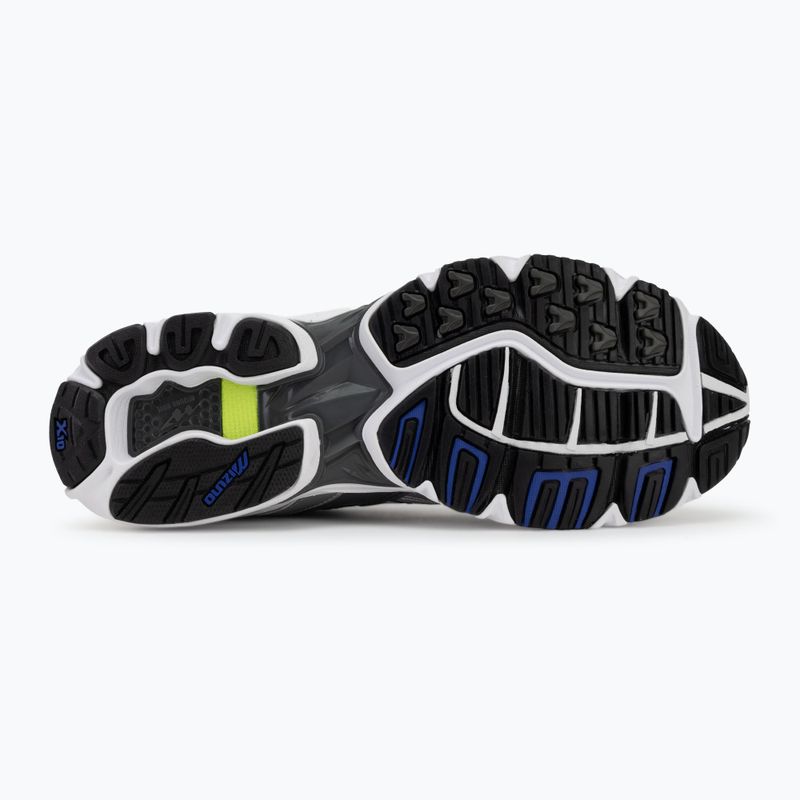 Кросівки чоловічі Mizuno Wave Rider 10 white/silver/surf the web 4