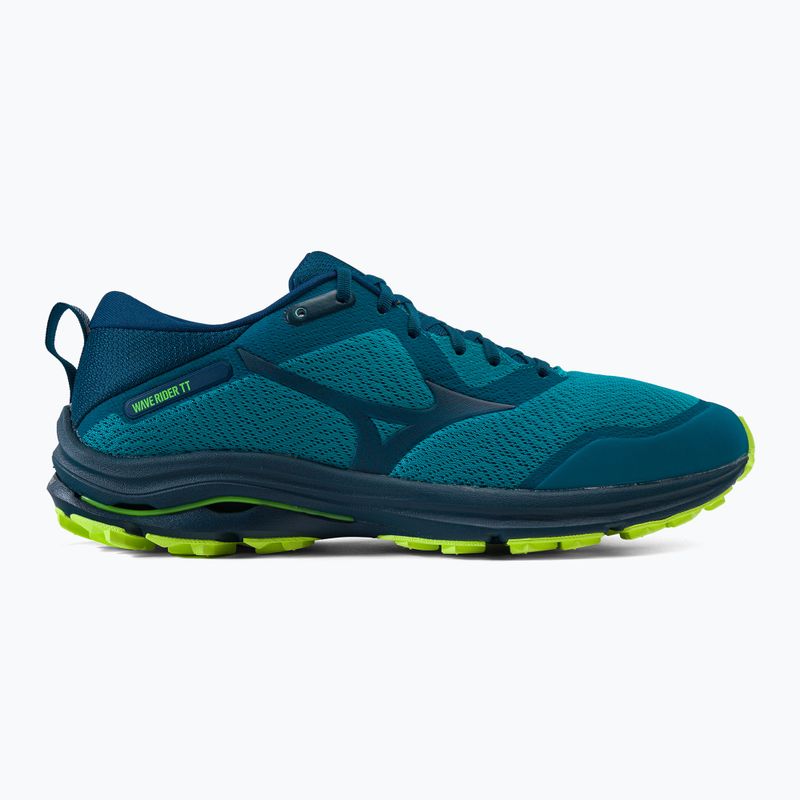 Кросівки для бігу чоловічі Mizuno Wave Rider TT блакитні J1GC213284 2