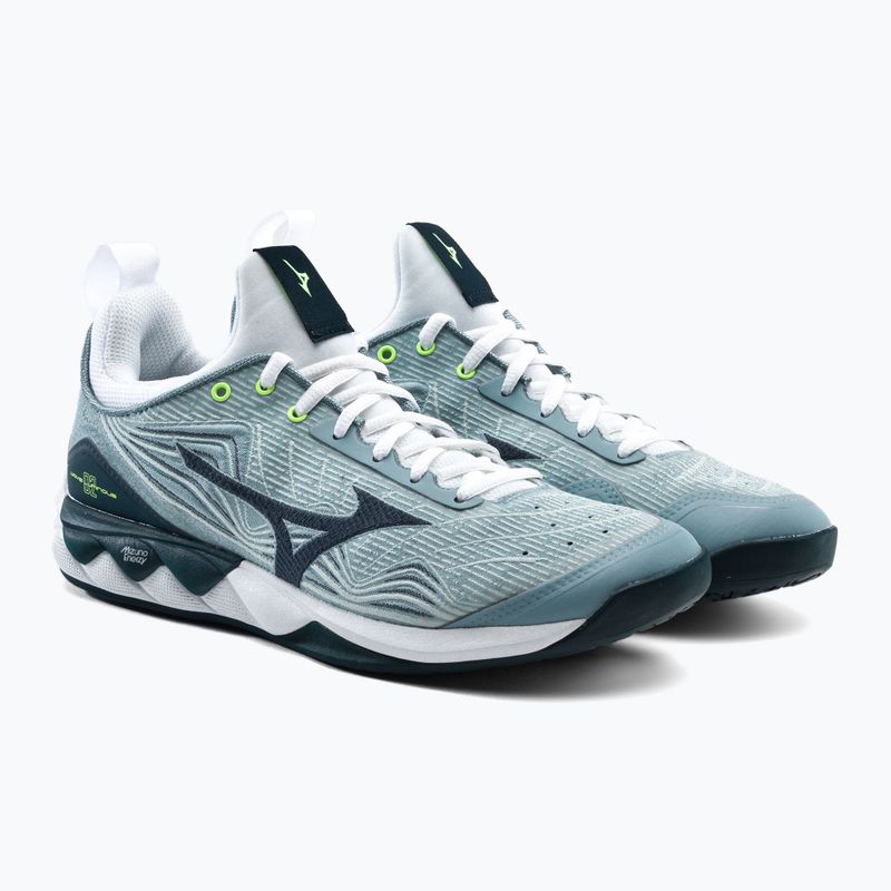 Кросівки волейбольні чоловічі Mizuno Wave Luminous 2 блакитні V1GA212038 5