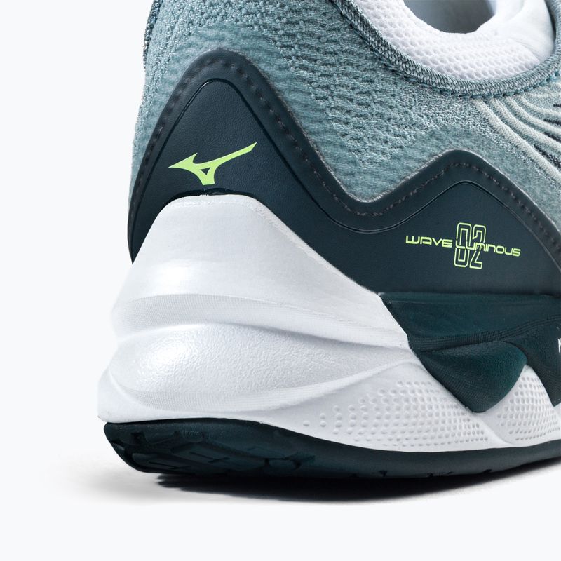 Кросівки волейбольні чоловічі Mizuno Wave Luminous 2 блакитні V1GA212038 7