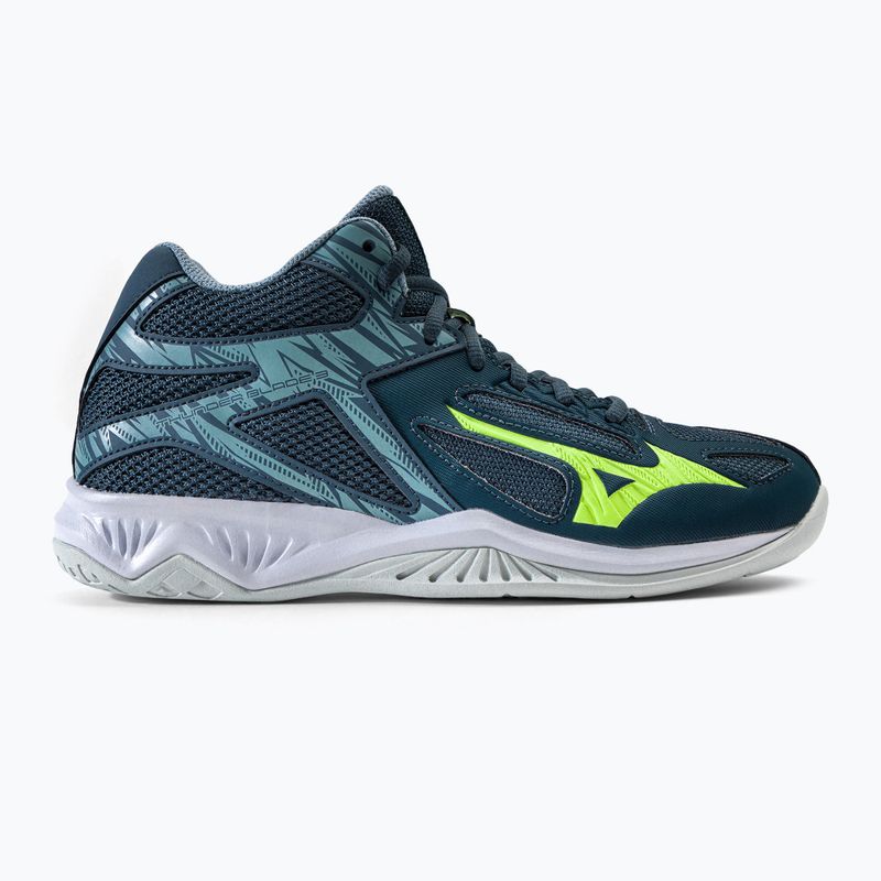 Кросівки волейбольні чоловічі Mizuno Thunder Blade 3 Mid блакитні V1GA217538 2