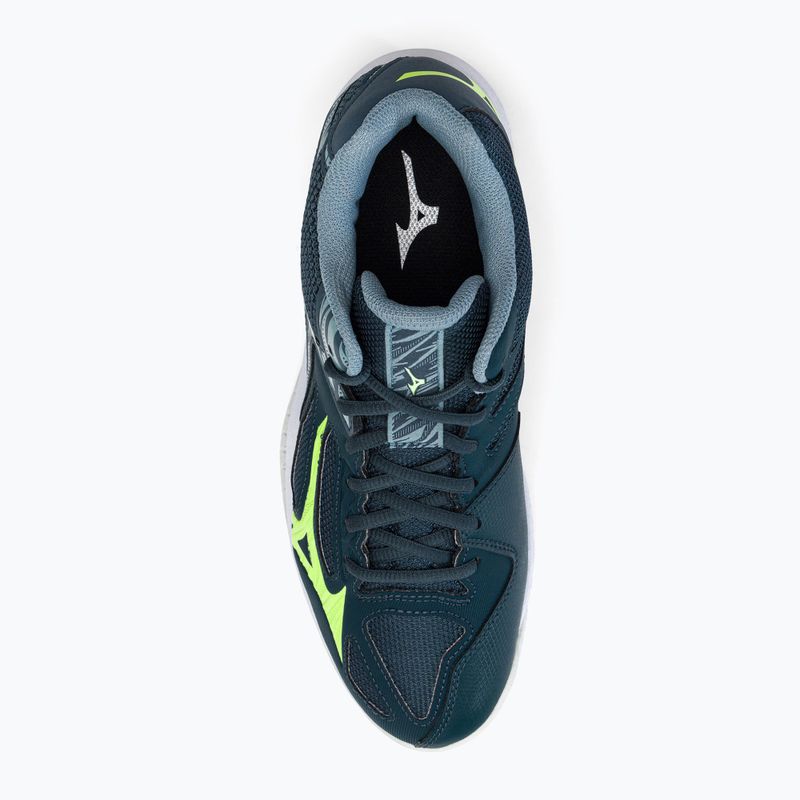 Кросівки волейбольні чоловічі Mizuno Thunder Blade 3 Mid блакитні V1GA217538 6