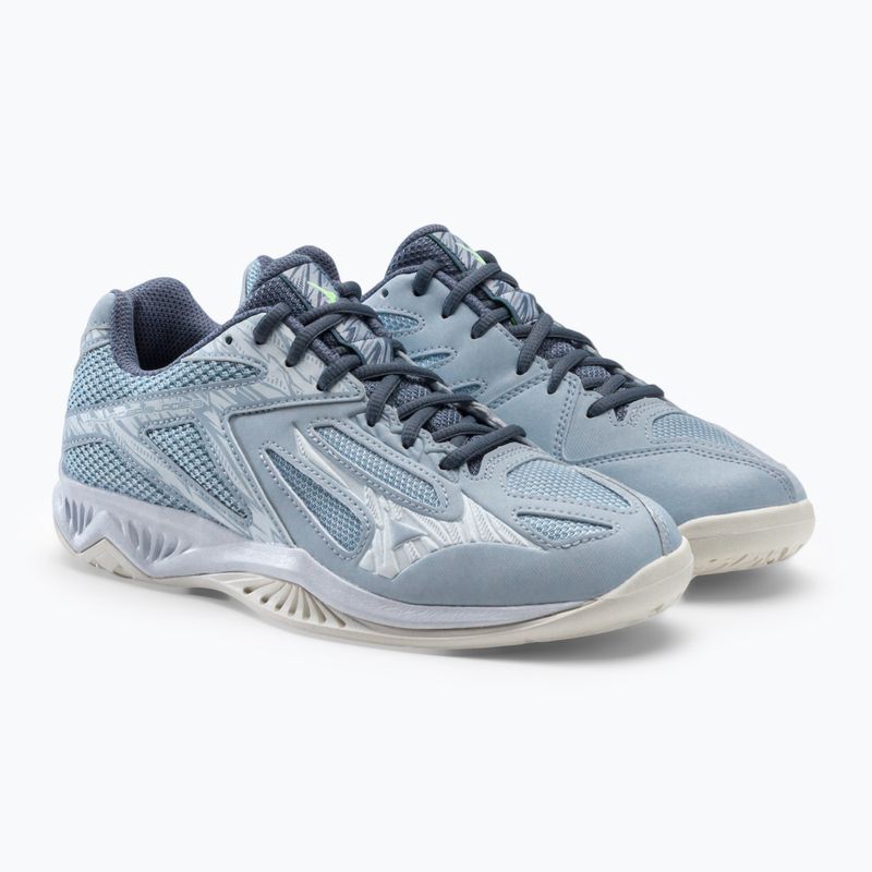 Кросівки волейбольні жіночі Mizuno Thunder Blade 3 світло-блакитні V1GC217002 5