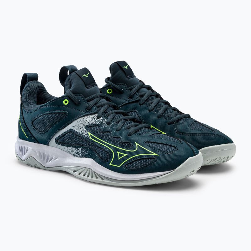 Кросівки гандбольні чоловічі Mizuno Ghost Shadow зелене X1GA218038 5