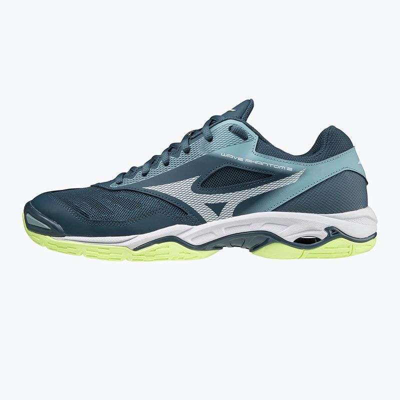 Кросівки гандбольні чоловічі Mizuno Wave Phantom 2 блакитні X1GA206038 10