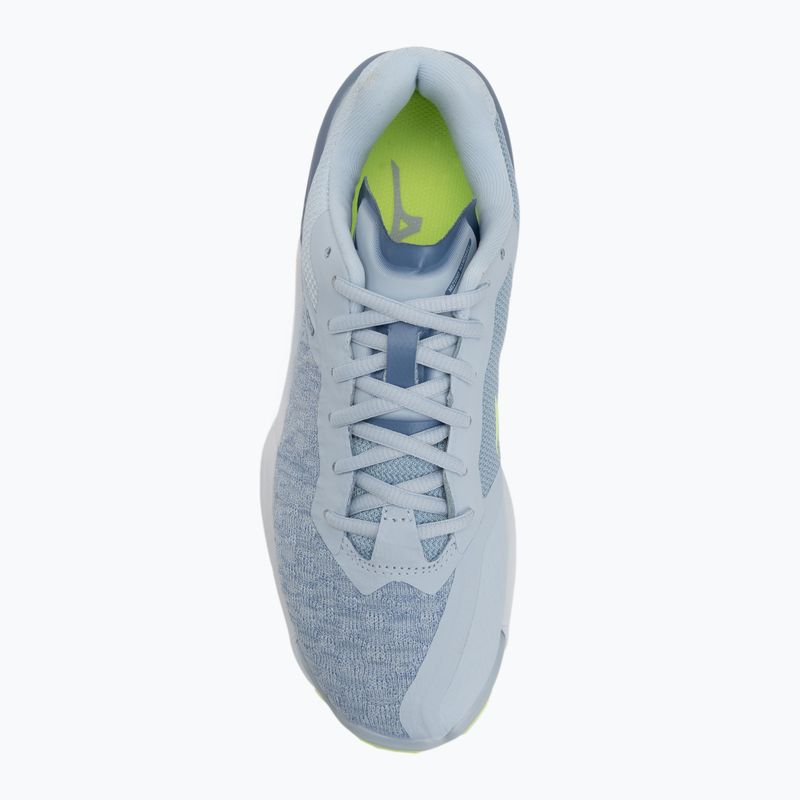 Кросівки гандбольні жіночі Mizuno Wave Stealth Neo heather/white/neo lime 5