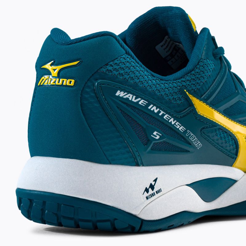 Кросівки для тенісу чоловічі Mizuno Wave Intense Tour 5 AC блакитні 61GA190030 7
