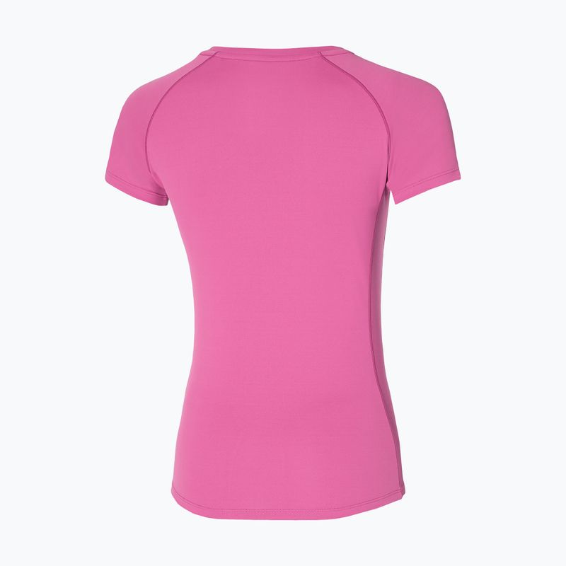 Футболка для бігу жіноча Mizuno Sun Protect Tee wild orchid 2
