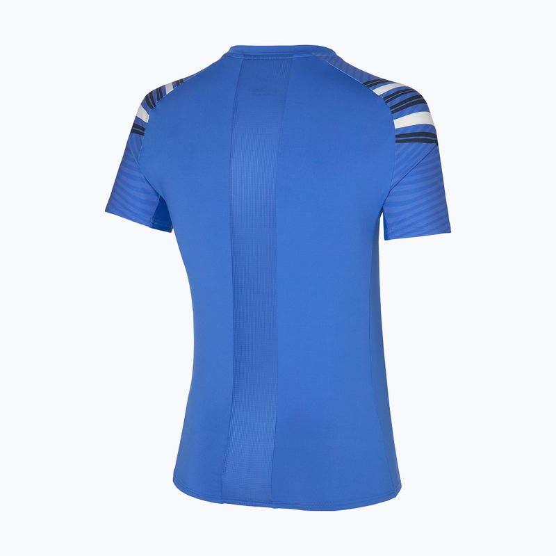 Футболка тенісна чоловіча Mizuno Shadow Tee блакитна 62GA260028 2