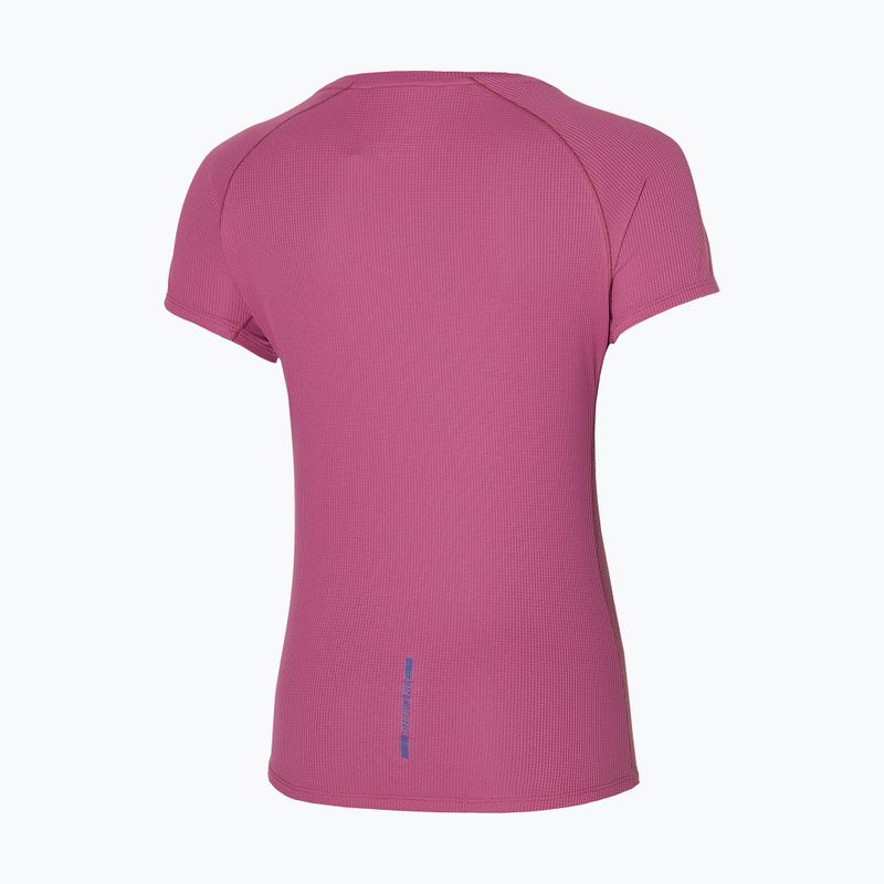 Футболка для бігу жіноча Mizuno Dryaeroflow Tee magenta haze 2