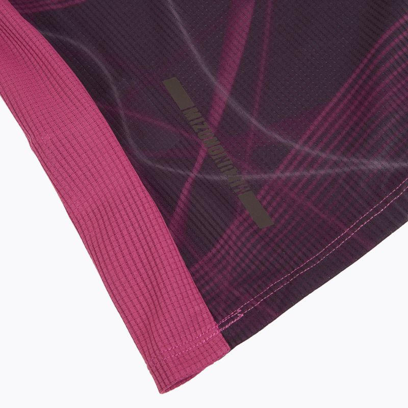Футболка для бігу жіноча Mizuno Aero Tee gape wine 4