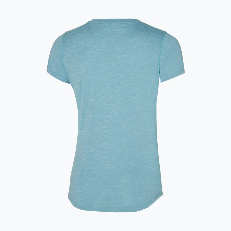 Футболка для бігу жіноча Mizuno Impusle Core RB Tee milky blue 2