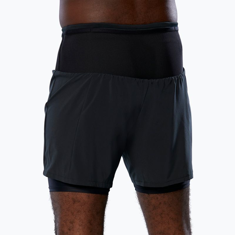 Чоловічі бігові шорти Mizuno Multi Pocket 7.5 чорні 4