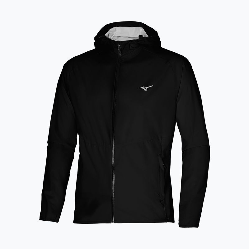 Куртка для бігу чоловіча Mizuno Waterproof 20K ER black