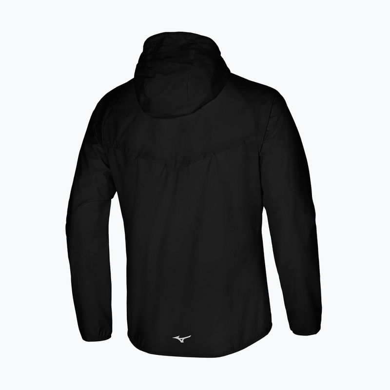 Куртка для бігу чоловіча Mizuno Waterproof 20K ER black 2