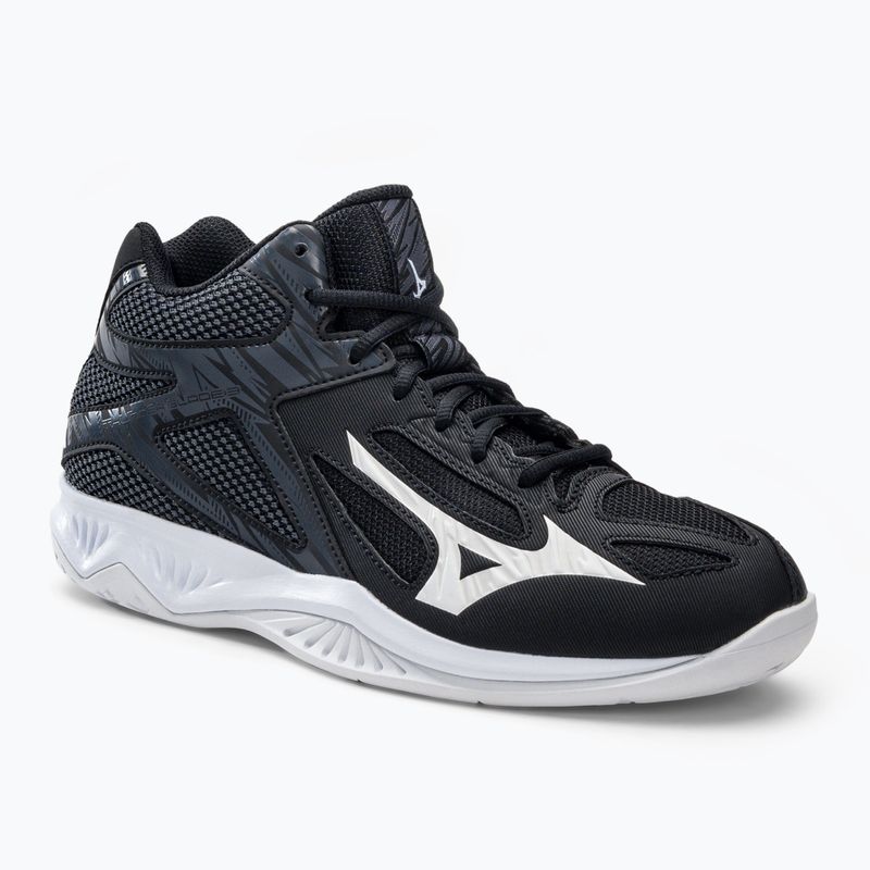 Кросівки волейбольні чоловічі Mizuno Thunder Blade 3 Mid чорні V1GA217501