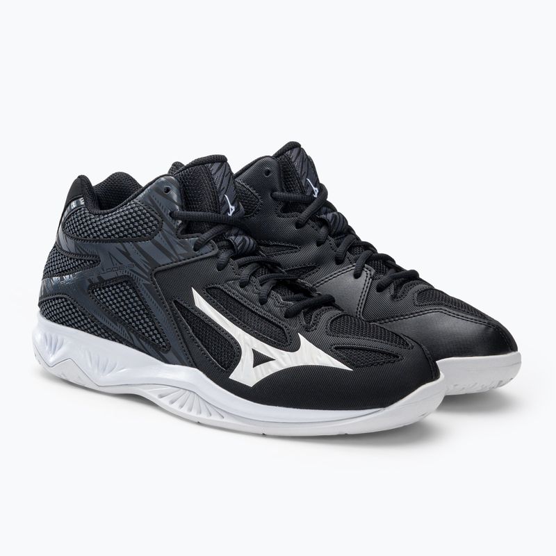 Кросівки волейбольні чоловічі Mizuno Thunder Blade 3 Mid чорні V1GA217501 4