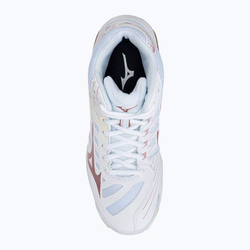 Кросівки волейбольні жіночі Mizuno Wave Voltage Mid білі V1GC216536 6