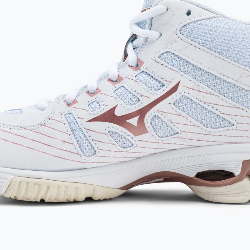 Кросівки волейбольні жіночі Mizuno Wave Voltage Mid білі V1GC216536 10