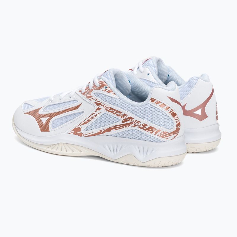 Кросівки волейбольні жіночі Mizuno Thunder Blade 3 білі V1GC217036 3