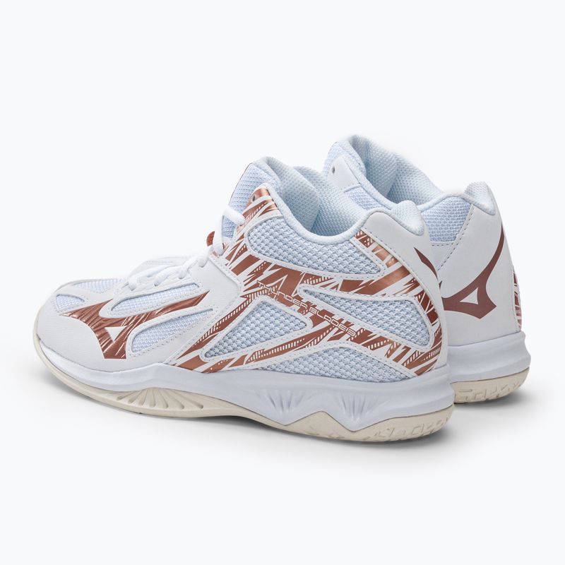 Кросівки волейбольні жіночі Mizuno Thunder Blade 3 Mid білі V1GC217536 3