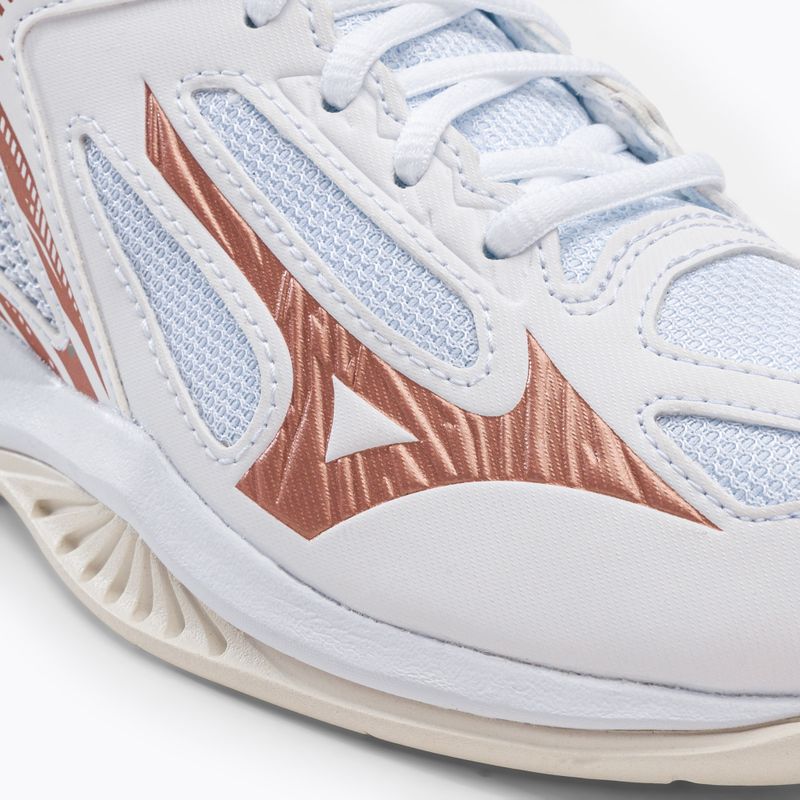 Кросівки волейбольні жіночі Mizuno Thunder Blade 3 Mid білі V1GC217536 7
