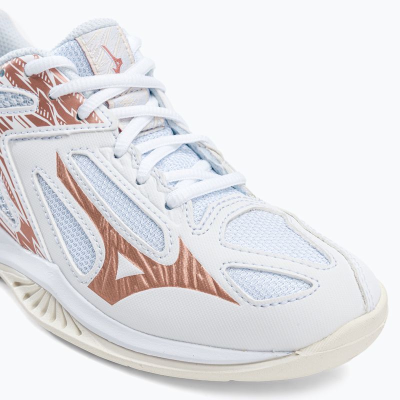 Кросівки волейбольні дитячі Mizuno Lightning Star Z6 білі V1GD210336 7