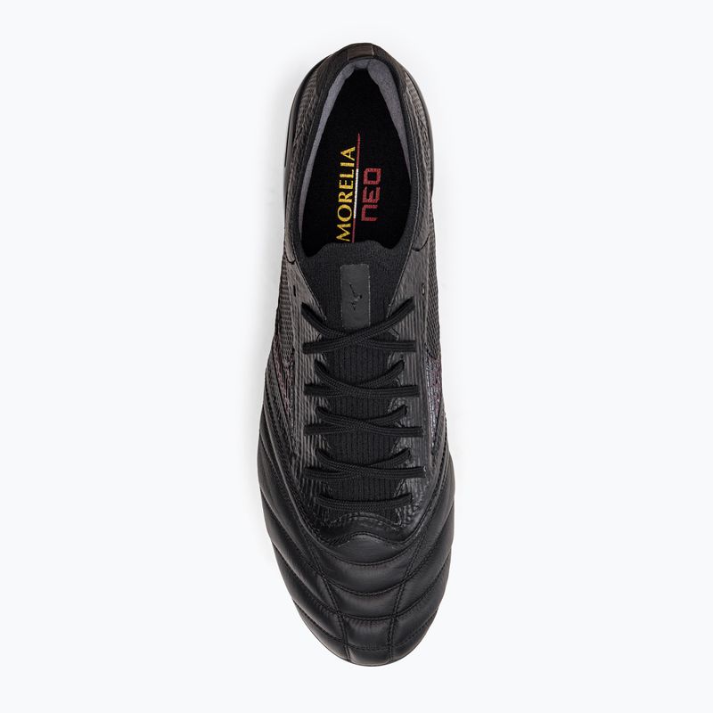 Футбольні бутси Mizuno Morelia Neo III Beta Elite Mix чорні P1GC229199 6