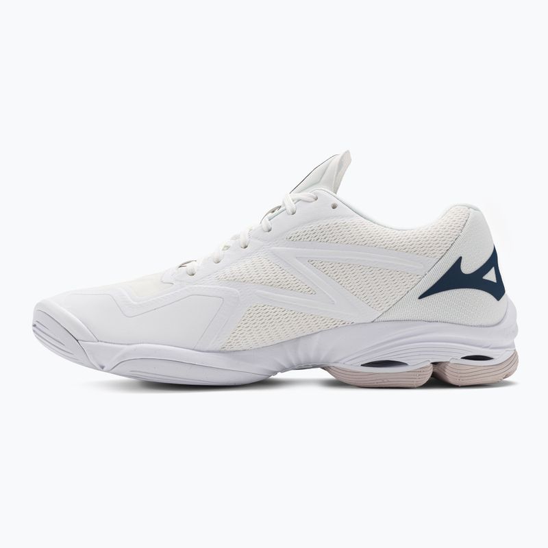 Чоловічі волейбольні кросівки Mizuno Wave Lightning Z7 нефарбовані білий/місячний океан/мирний блакитний 3