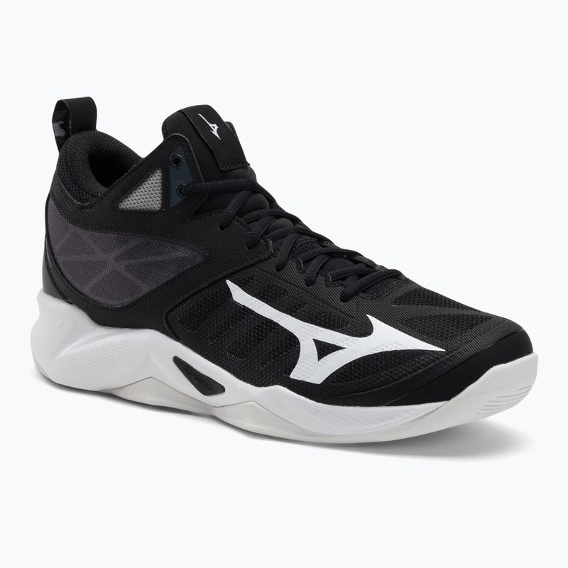 Кросівки волейбольні чоловічі Mizuno Wave Dimension Mid чорні V1GA224501