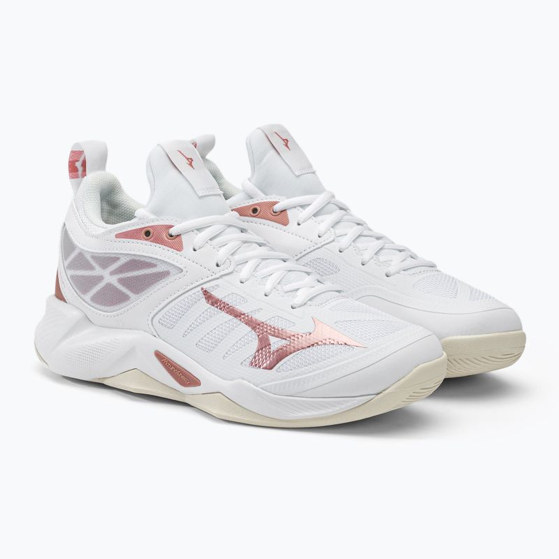 Кросівки волейбольні жіночі Mizuno Wave Dimension білі V1GC224036 4